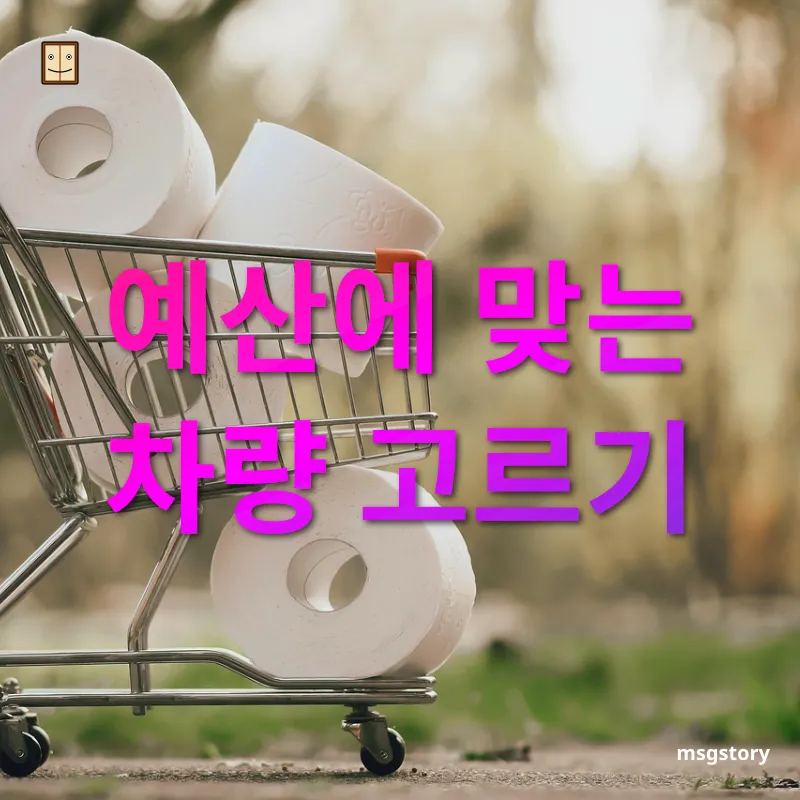 구매와 활용 내 예산 미리 점검하기 관련 이미지