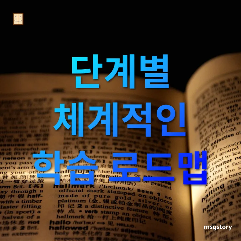 언어 독학 단계별 체계적인 학습 로드맵 관련 이미지