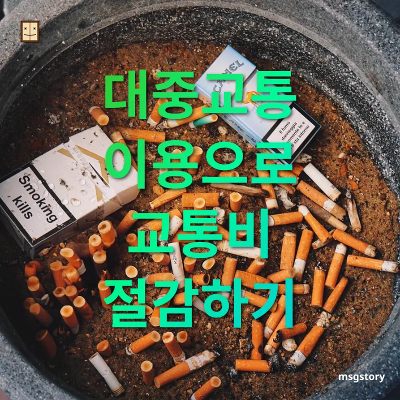 일상적인 절약 습관 - 대중교통 이용으로 교통비 절감하기 일상적인 절약 습관 대중교통 이용으로 교통비 절감하기 관련 이미지