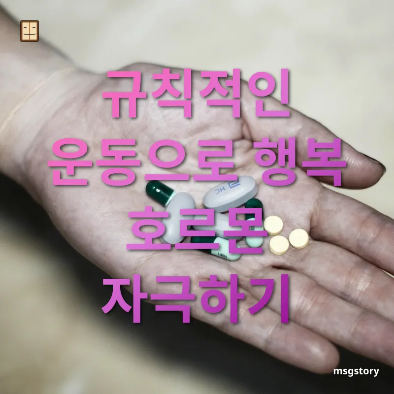 정신 건강 관리 운동의 힘 관련 이미지